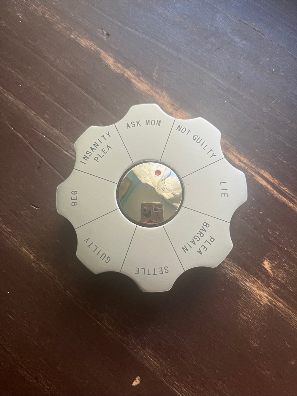 Legan spinner decision maker